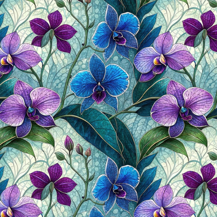 Stained Glass wz. 36 - Viskose Webware