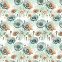 FLOWERS OWL FAMILY