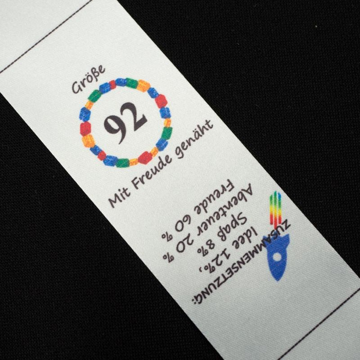 Jungs Textillabel DE - Größe 86 - 4 Stck Set