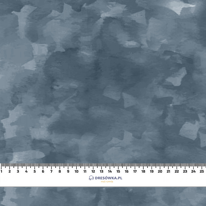 CAMOUFLAGE m. 2 / slate blue - Panama 220g