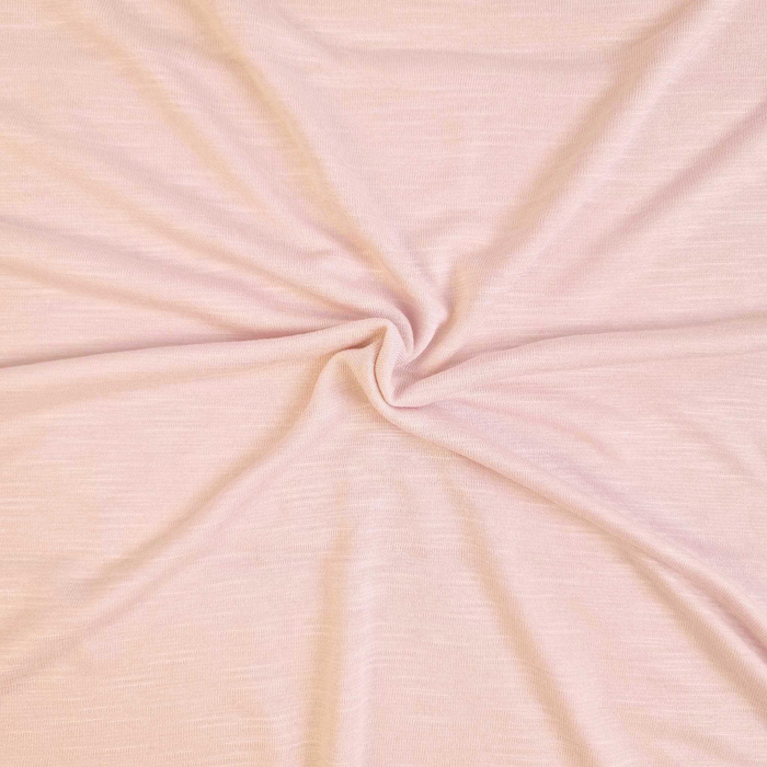 Flammengarn Viskose Jersey 140g - BLASS ROSA