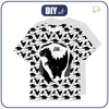 T-SHIRT DZIECIĘCY - CZARNY DINO / ARR - single jersey ITY (92/98)