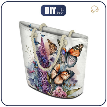 SHOPPER - BEAUTIFUL BUTTERFLY MS. 1 - Nähset