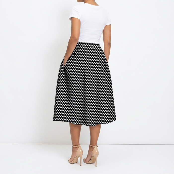 POLKA DOTS WZ. 3 - tkanina szybkoschnąca