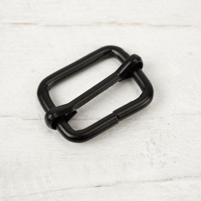 Adjusting buckle 20 mm - black