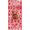 PILLOW 45X45 - VALENTINE'S DAY / BEAR - Panama 220g - sewing set