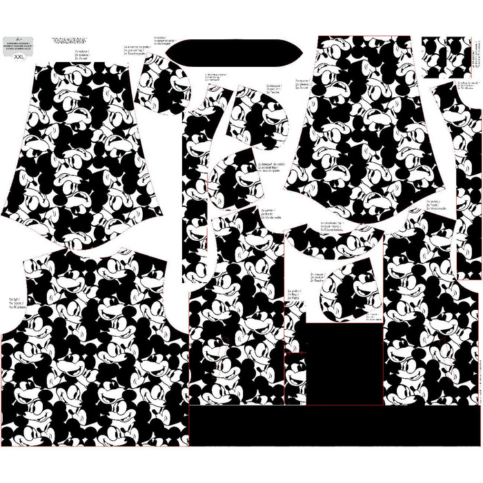 WOMEN’S BOMBER JACKET (KAMA) - MOUSE PAT. 8 - sewing set XXL