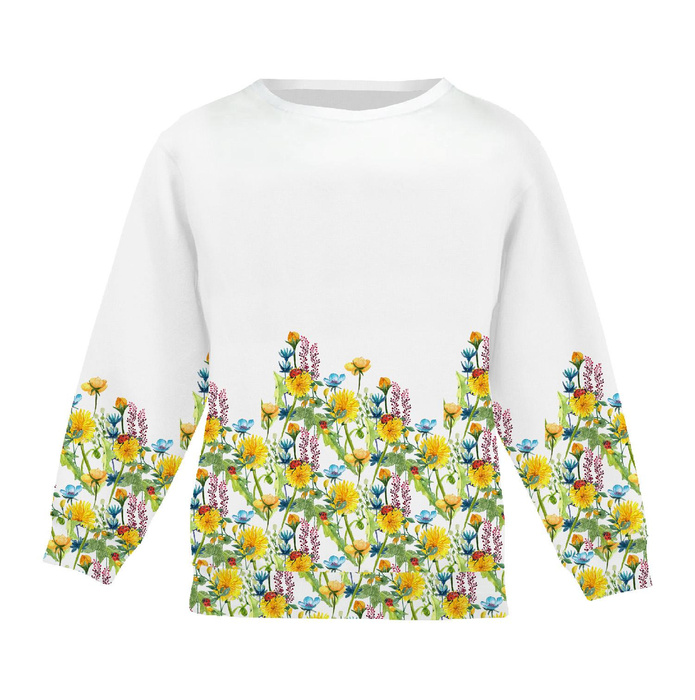 Children's tracksuit (MILAN) - LADYBIRDS IN THE MEADOW (IN THE MEADOW) - sewing set