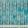 BRAID / sea blue - Waterproof woven fabric