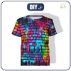 T-SHIRT DZIECIĘCY (116-122) - STREET GRAFFITI WZ.3 - zestaw do uszycia