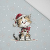 CHRISTMAS PETS WZ. 3 - panel (60cm x 50cm) Panama 220g