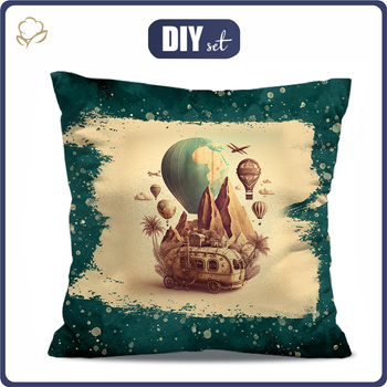 POLŠTÁŘ 45x45 - TRAVEL TIME VZ. 8 - Sada šití