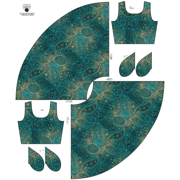 KLEID "ISABELLE" - MEHNDI 2.0 - Nähset S