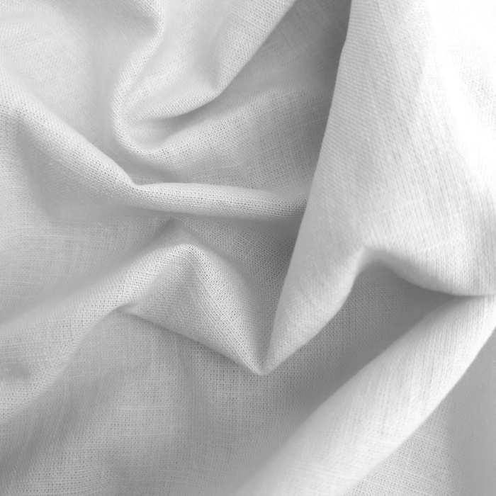 Ramie s bavlnou - WHITE