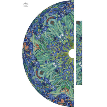 IRISES (Vincent van Gogh) - skirt panel "MAXI"