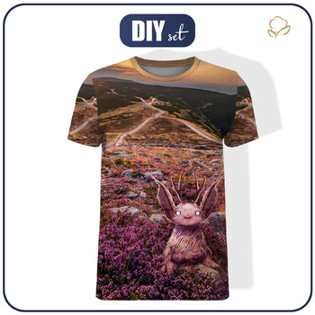 T-SHIRT MĘSKI - WRZEŚNIK - zestaw do uszycia XS