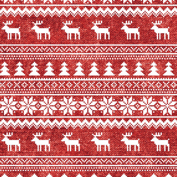 REINDEERS PAT. 2 / ACID WASH RED - single jersey with elastane