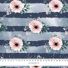 CEDRIC'S GARDEN / granatowy - single jersey z elastanem TE210