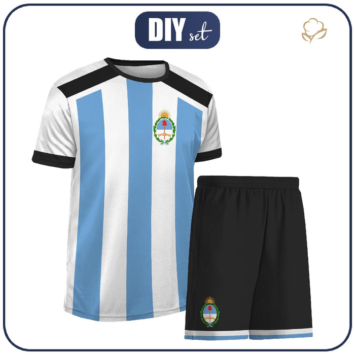 Sportanzug für Kinder “PELE” - ARGENTINIEN - Nähset