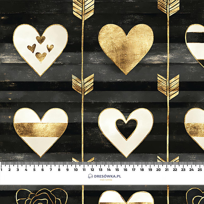 VALENTINE'S DAY 16 - dzianina pętelkowa z elastanem ITY