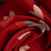 VERLIEBTE VÖGEL M. 2 / ROT (VERLIEBTE VÖGEL) - Baumwoll Webware