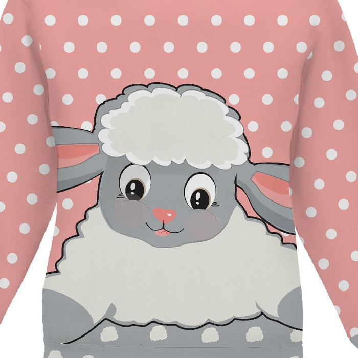 CHILDREN'S (NOE) SWEATSHIRT - SHEEP BARBRA - sewing set
