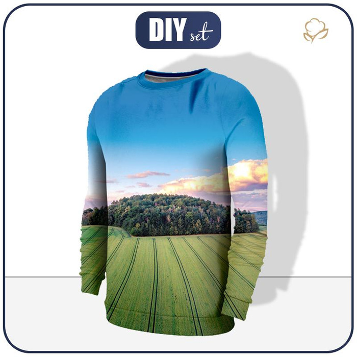 HERREN SWEATSHIRT - JARNOŁTÓWEK DORF - Elastischer Wintersweat XL