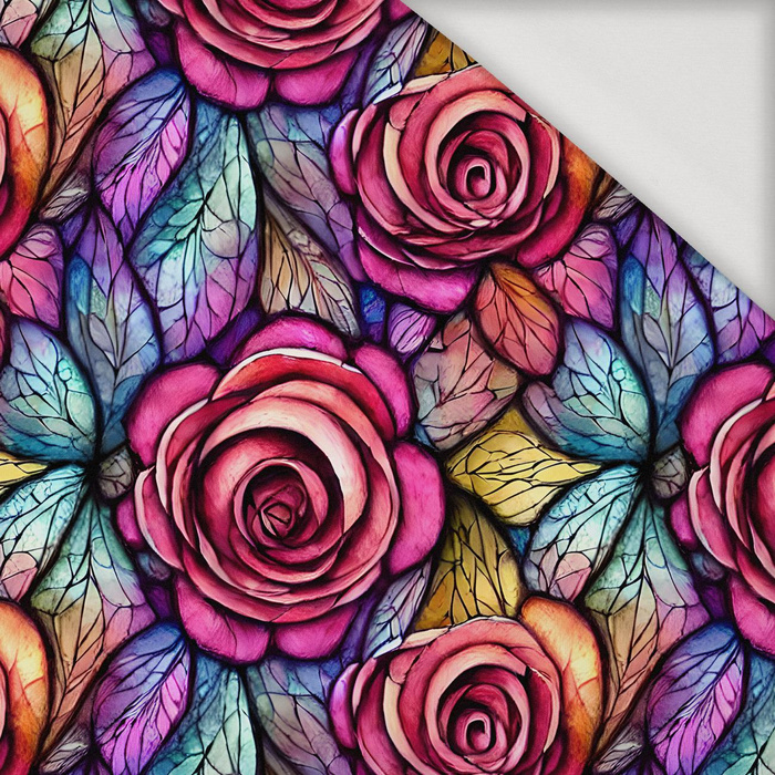 FLOWERS WZ.31 - Viskose Jersey