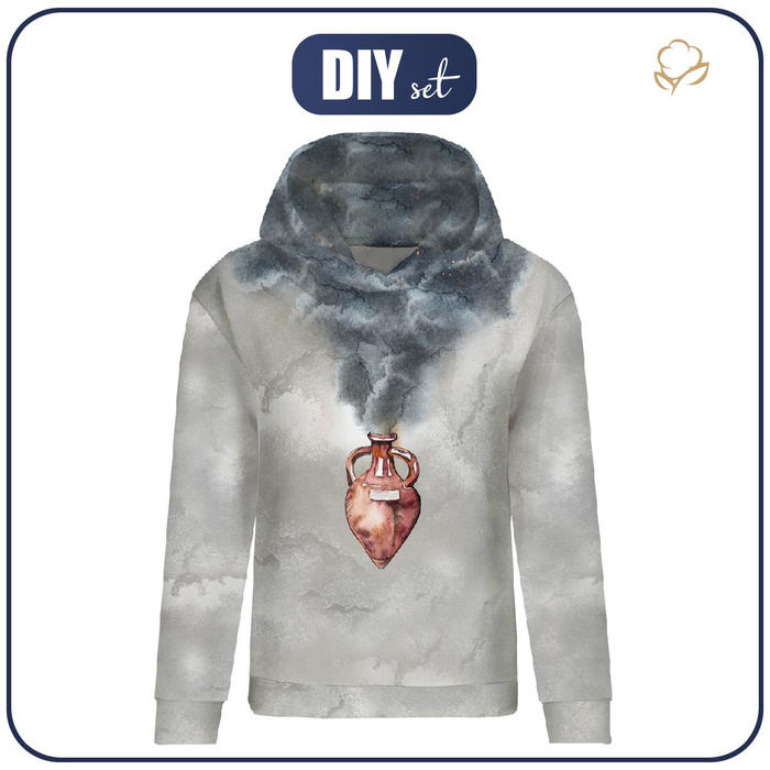 CLASSIC DAMEN HOODIE (POLA) - FLÄSCHCHEN M.1 (MAGIC) - Sommersweat - M