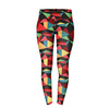WOMEN'S THERMO LEGGINGS (GRETA) - ICE PAT. 2 / colorful - sewing set