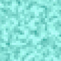 PIXELY Vz. 2 (AQUA) - teplákovina počesaná s elastanem ITY
