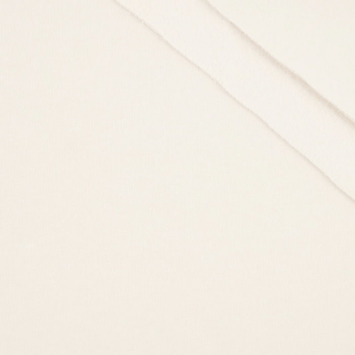 Thick brushed sweatshirt D300 - Cloud Dancer/ ECRU (D-02) 