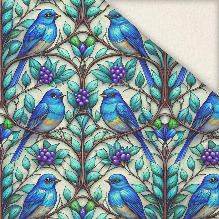 Stained Glass wz. 33 - Leinen 100%
