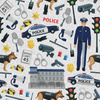 POLICJA (HOBBY I ZAWODY) / acid - single jersey z elastanem