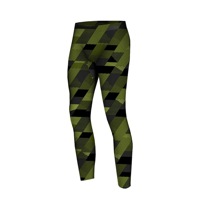 THERMO LEGGINSY MĘSKIE (JACK) - GEOMETRYCZNE MORO WZ. 2 - zestaw do uszycia XL