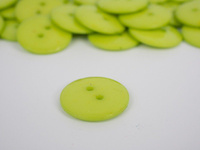Dětský knoflík- kulatý 17,5mm Limetkový