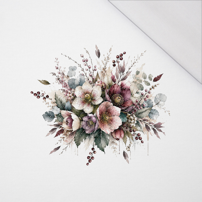 WINTER GARDEN WZ. 15 - panel (60cm x 50cm) SINGLE JERSEY