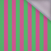 PINK-GREEN STRIPES - Softshell