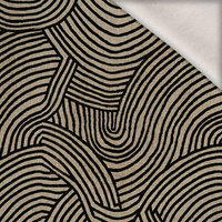 RETRO GEOMETRIC WZ. 20 - Wintersweat angeraut mit Elastan ITY