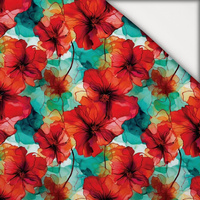FLOWERS WZ. 75 - leichte Maschenware angeraut