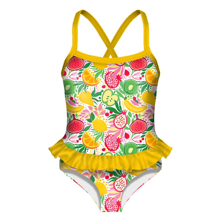 Girl's swimsuit -  Tutti Frutti wz.9 - sewing set 134-140