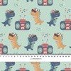DINO BOOMBOX  - Waterproof woven fabric