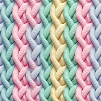 IMITATION PASTEL SWEATER PAT. 2 - Hydrophobic brushed knit