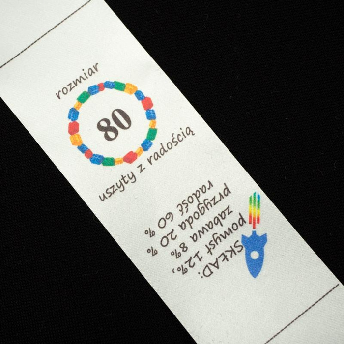 Boyish care tag - size 50 - 4 pcs set