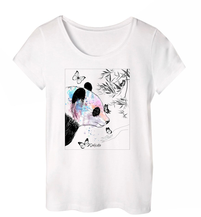 PYJAMAS-T-SHIRT - PANDA - M