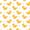 DUCKLINGS (ANIMAL GARDEN) - single jersey with elastane 