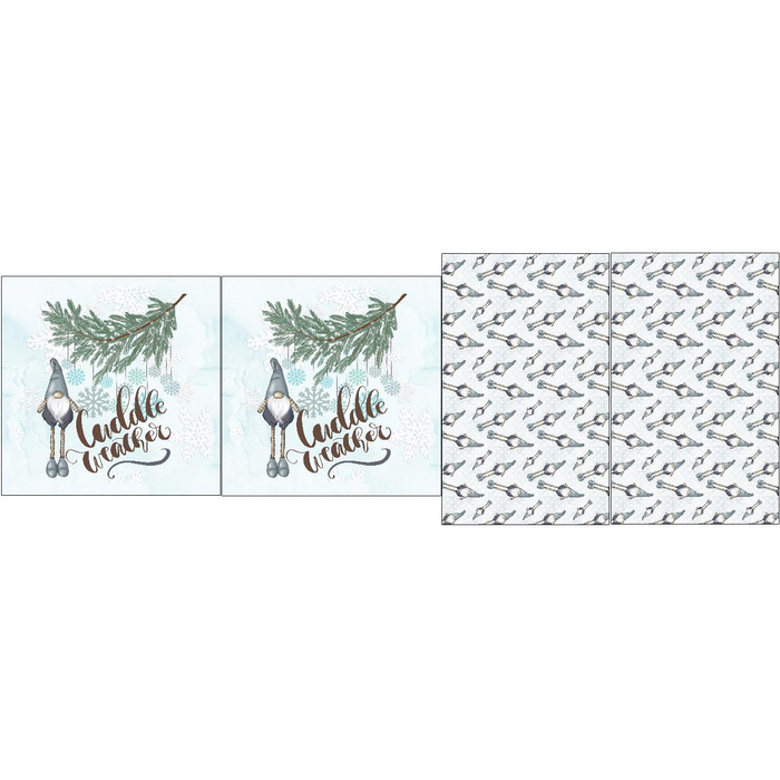 DECORATIVE PILOWS - CUDDLE WEATHER PAT. 2 (WINTER IN THE CITY)