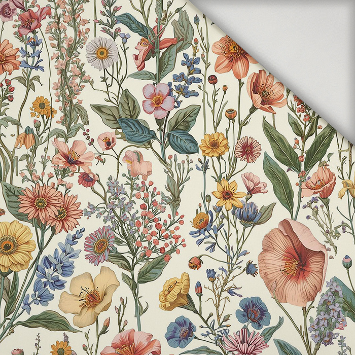 PASTEL FLOWERS WZ. 34 - Lycra 300g