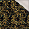 ANIMAL PATTERN WZ. 8 - Wintersweat angeraut mit Elastan ITY