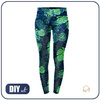 LEGGINSY SPORTOWE - MONSTERA 2.0 / navy - XXL